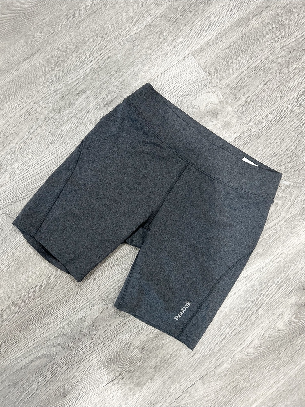 Reebok Women's Dark Charcoal Athletic  Shorts